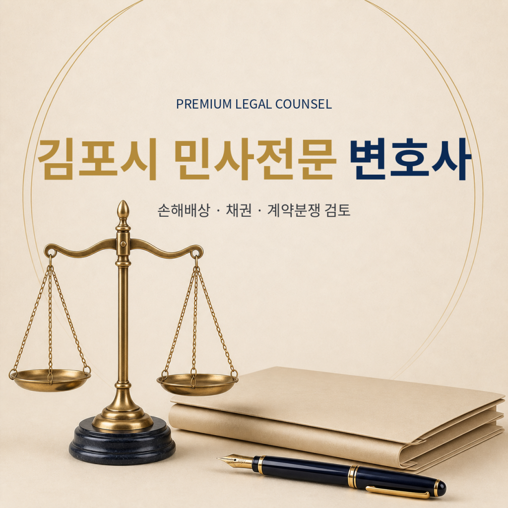 김포시 민사전문 변호사